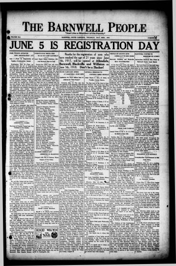 Historical Newspapers Of South Carolina